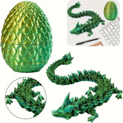 3D Dragon Egg Statue, Artificial Dragon Design Toys, Home Gift Decoration Craft, Year Of The Dragon Decoration, Party Supplies, Father's Day Gifts