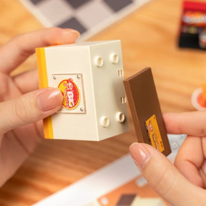 Rolife Yum Yum Burgers DIY Plastic Miniature House, Only Supports TK And Independent Website Platforms