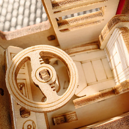 Rolife London Tour Bus 3D Wooden Puzzle,Only Supports TK And Independent Website Platforms