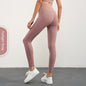 Sports fitness pants tight peach hip lift high waist nude sex yoga pants for women