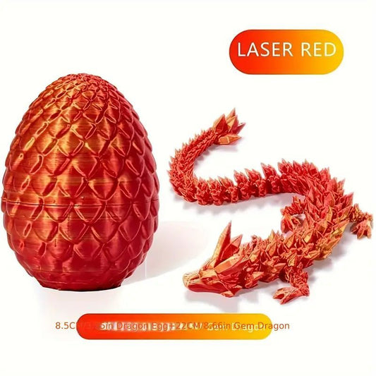 3D Dragon Egg Statue, Artificial Dragon Design Toys, Home Gift Decoration Craft, Year Of The Dragon Decoration, Party Supplies, Father's Day Gifts