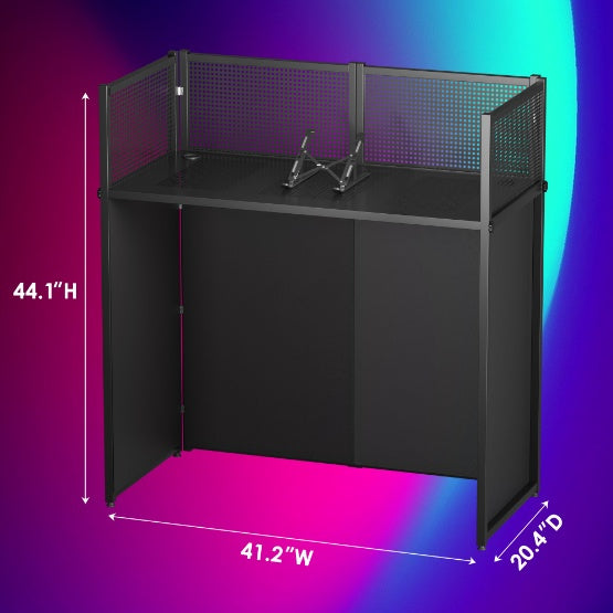 Portable DJ Curtain Wall Booth