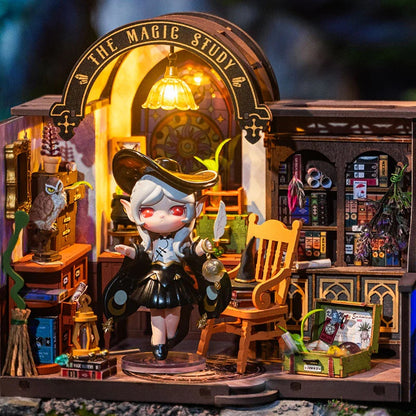 Rolife The Magic Study DIY Miniature House, Only Supports TK And Independent Sites