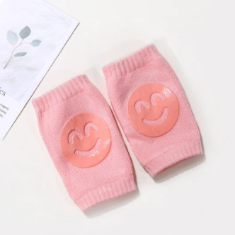 Kids Non Slip Crawling Elbow Infants Toddlers Baby Accessories Smile Knee Pads Protector Safety Kneepad Leg Warmer Girls Boys