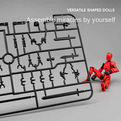 3D Printed Joint Puppet Assembled Toy With Movable Joints