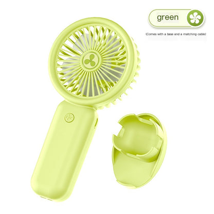 2024 New USB Handheld Fan Mini Portable Desktop Charging Small Fan Customized Small Electric Fan Customized Gift