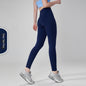 Sports fitness pants tight peach hip lift high waist nude sex yoga pants for women