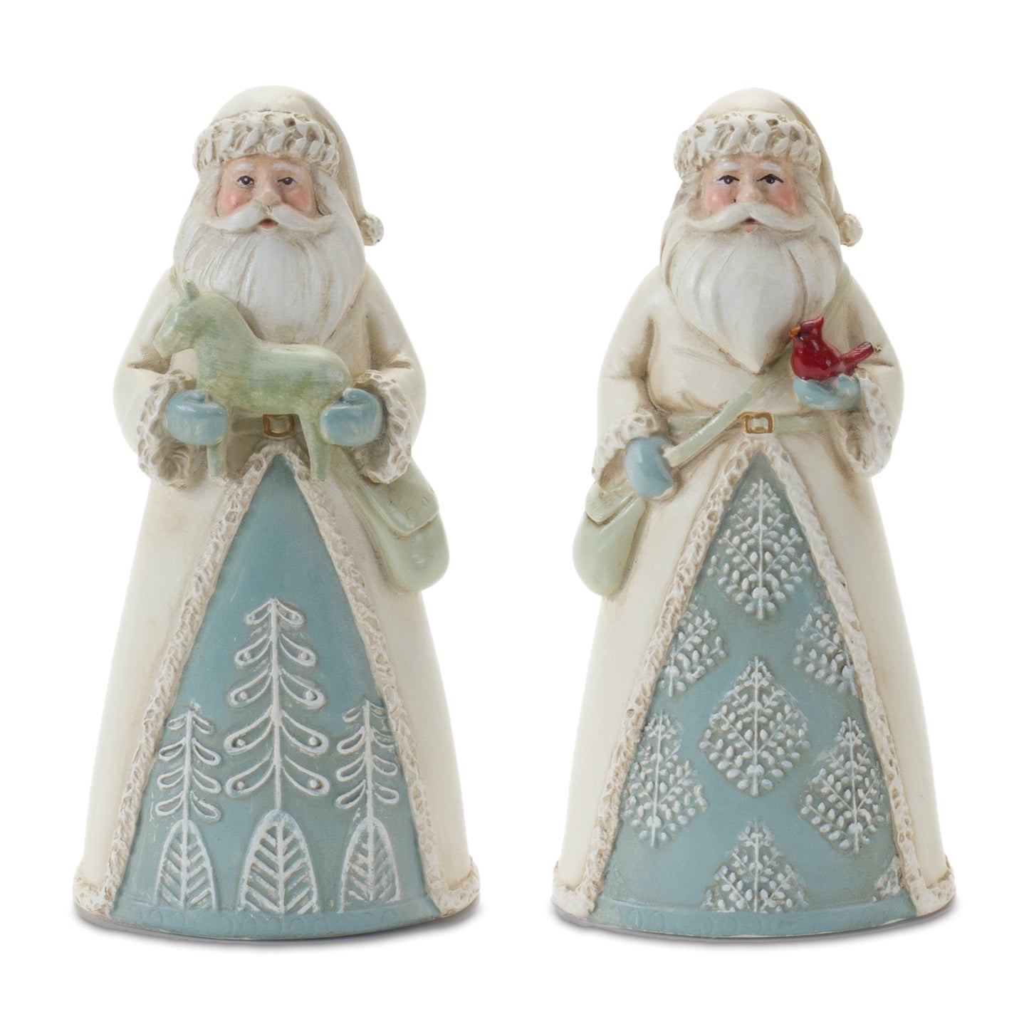 Santa (2 Asst) 5"H Resin
