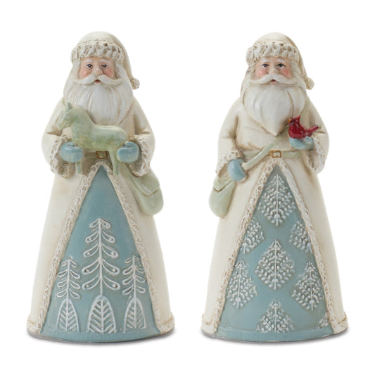 Santa (2 Asst) 5"H Resin