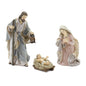 Holy Family (Set of 3) 2.5"H, 6"H, 7.75"H Resin