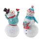 Snowman (2 Asst) 12.75"H, 14"H Resin