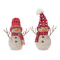 Snowman (2 Asst) 12.25"H, 15.25"H Foam/Fabric
