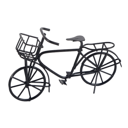 1:12 Miniature Metal Bike Bicycle Doll House Dollhouse Decoration Accessory