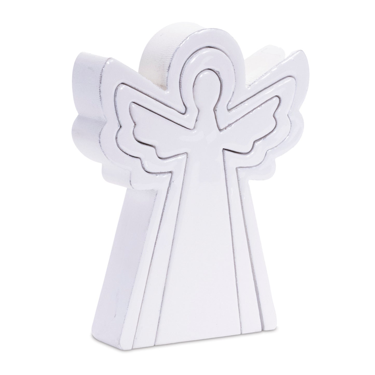 Triple Angel Puzzle 8"H MDF