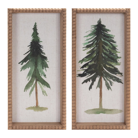Tree Plaque (2 Asst) 7.5"L x 15.75"H MDF/Wood