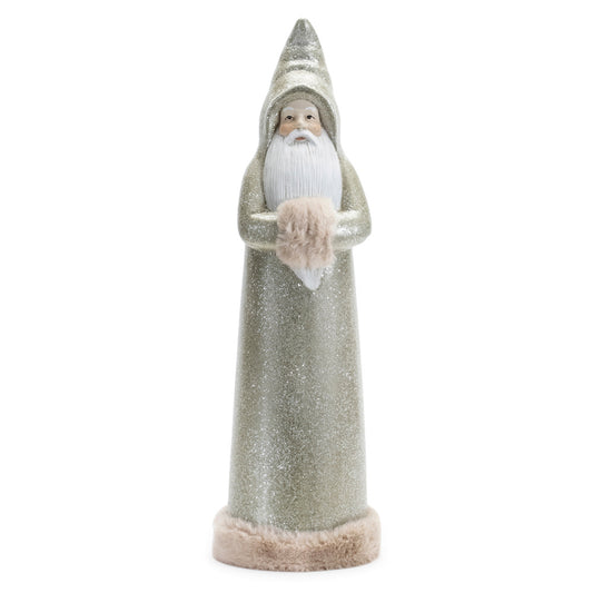 Santa (Set of 2) 17"H Terra Cotta