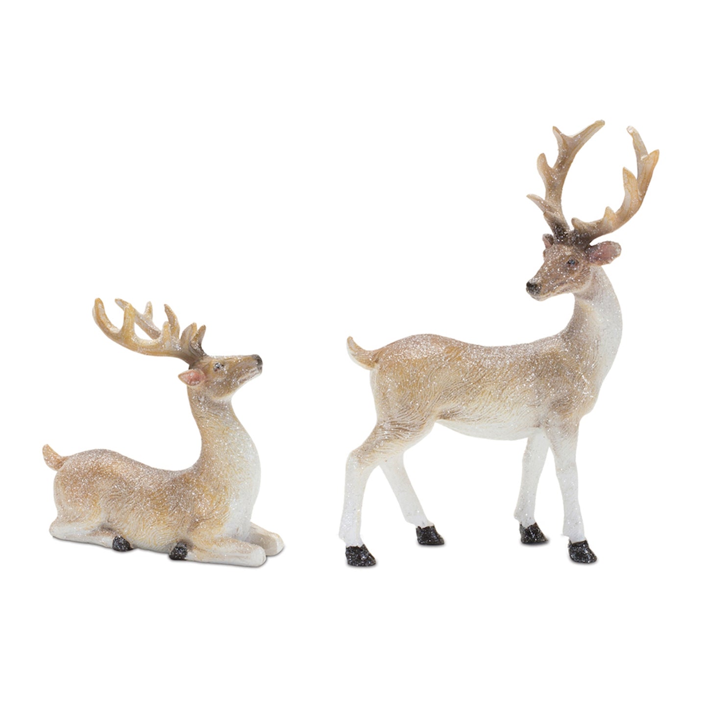 Deer (2 Asst) 3.5"H, 5.5"H Resin