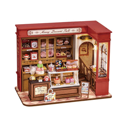 Rolife Honey Dessert Talk DIY Miniature House, Only Supports TK And Independent Sites
