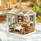 Rolife Sweet Sips Tea DIY Plastic Miniature House, Only Supports TK And Independent Website Platforms
