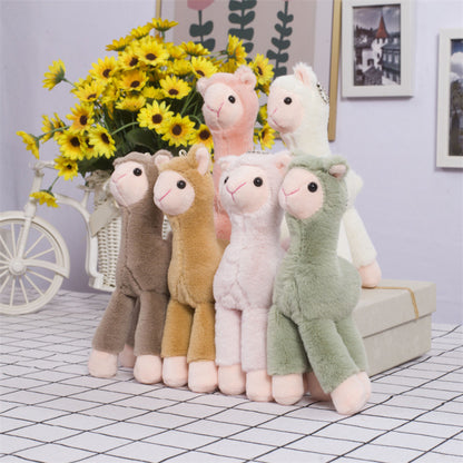 Grass mud horse alpaca plush doll bag pendant lamb doll grab machine doll wedding event gift