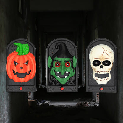 Doorbell Tricky Decoration Door Party Party Decoration Haunted House Scary Arrangement Electric Doorbell