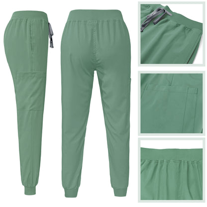 Quick-drying short-sleeved surgical gown for dental nurses and doctors