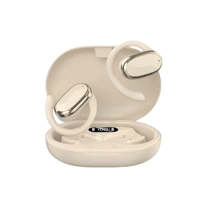 Bone conduction ear-ring type Bluetooth headset does not fit in the ear Wireless sports clip-on ear tws smart X96