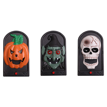 Doorbell Tricky Decoration Door Party Party Decoration Haunted House Scary Arrangement Electric Doorbell