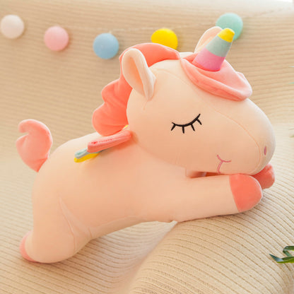 Angel Rainbow Unicorn Plush Toy