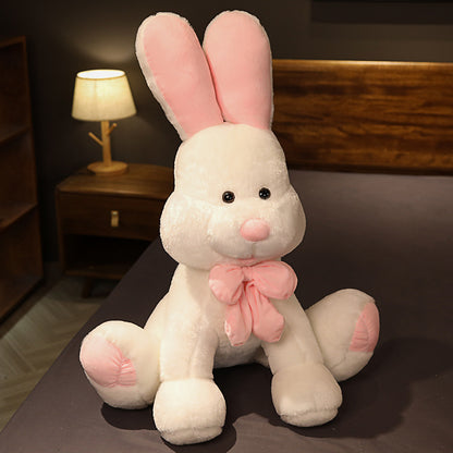 Rabbit Doll Cute Rabbit Plush Toy American Long-eared Rabbit Doll for Free girls gifts