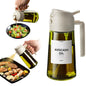 Portable spray bottle for glass oil spraying and pouring