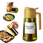 Portable spray bottle for glass oil spraying and pouring