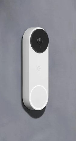 Nest Doorbell Wired Cotton White Pro Sku