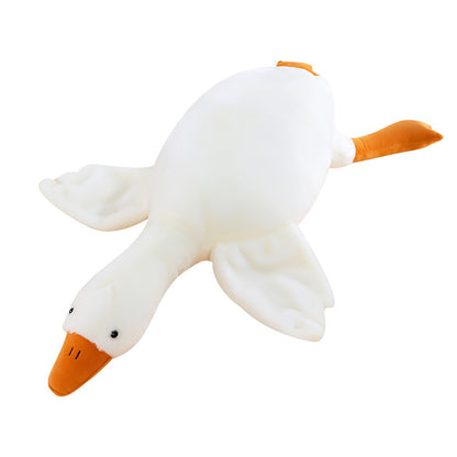 Big white goose doll big goose exhaust pillow lying sleeping pillow pillow plush toy