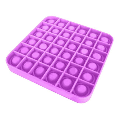 Push Bubble Fidget Sensory Toy Autism Special Needs Stress Reliever Helps Relieve Stress and Increase Focus Soft Squeeze Toy