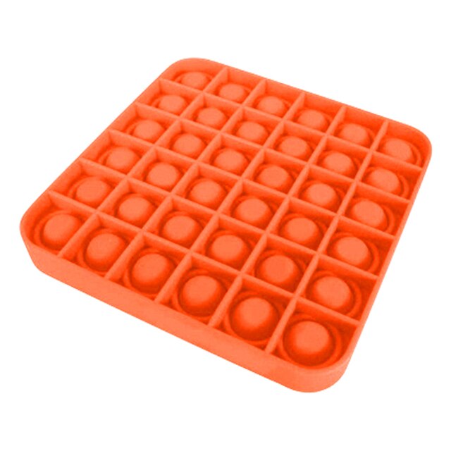 Push Bubble Fidget Sensory Toy Autism Special Needs Stress Reliever Helps Relieve Stress and Increase Focus Soft Squeeze Toy