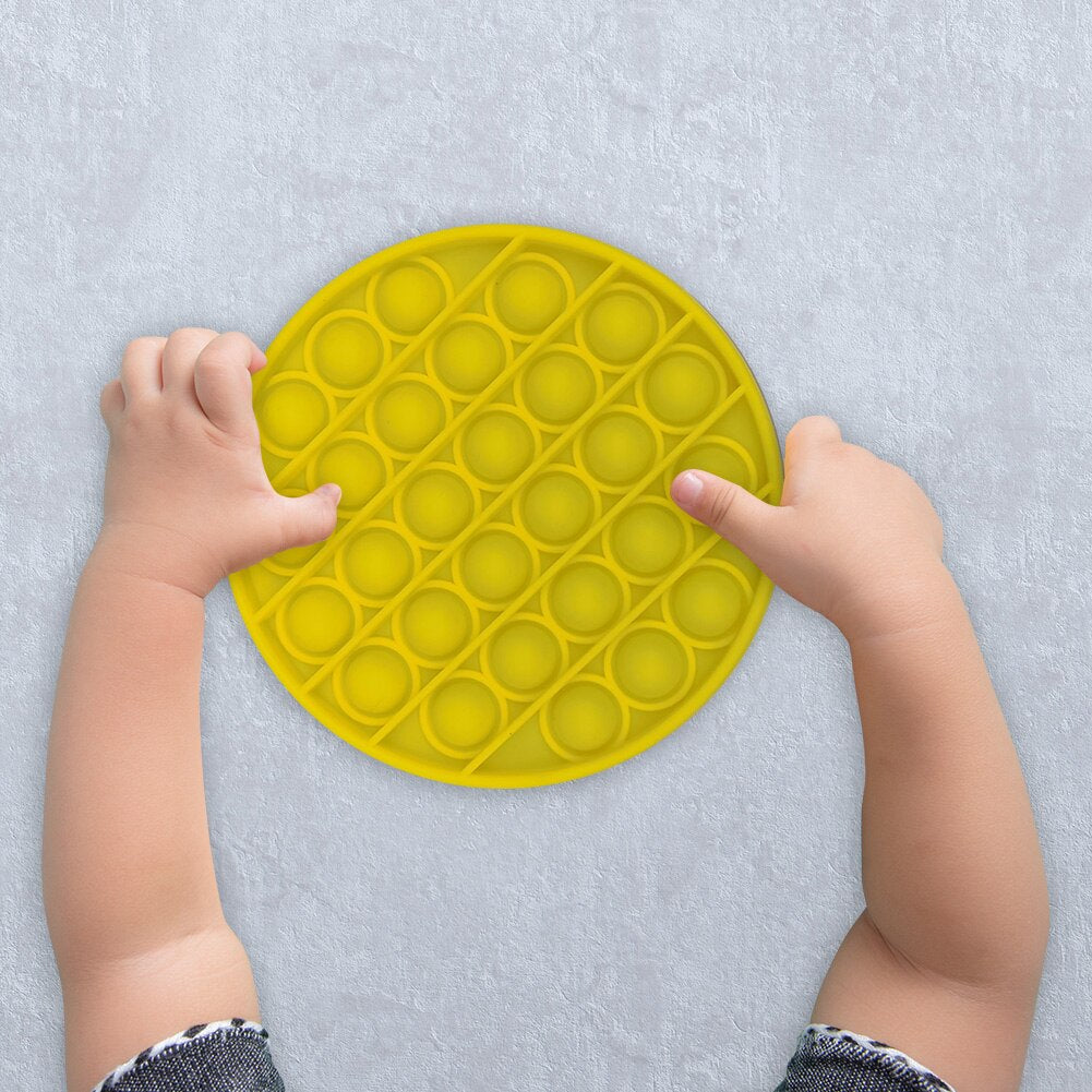 Push Bubble Fidget Sensory Toy Autism Special Needs Stress Reliever Helps Relieve Stress and Increase Focus Soft Squeeze Toy