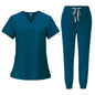 Quick-drying short-sleeved surgical gown for dental nurses and doctors