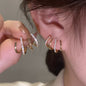 Small pearl earrings for women, versatile, elegant, long tassels