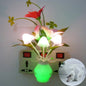 LED light control sensor lamp vase night light