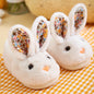 Children's cotton slippers for girls and boys in autumn and winter, baby heels, children's cotton shoes, warm home indoor fur fur slippers