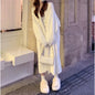 Women's extra long faux mink fleece cardigan