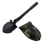 Outdoor folding engineering shovel, multifunctional engineering shovel, camping supplies tool survival equipment Prepare to dig for earthworms