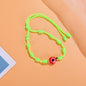 Braided devil eye bracelet hand-knotted bracelet