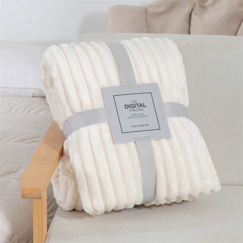 Flannel Blanket Coral Fleece Cover Blanket