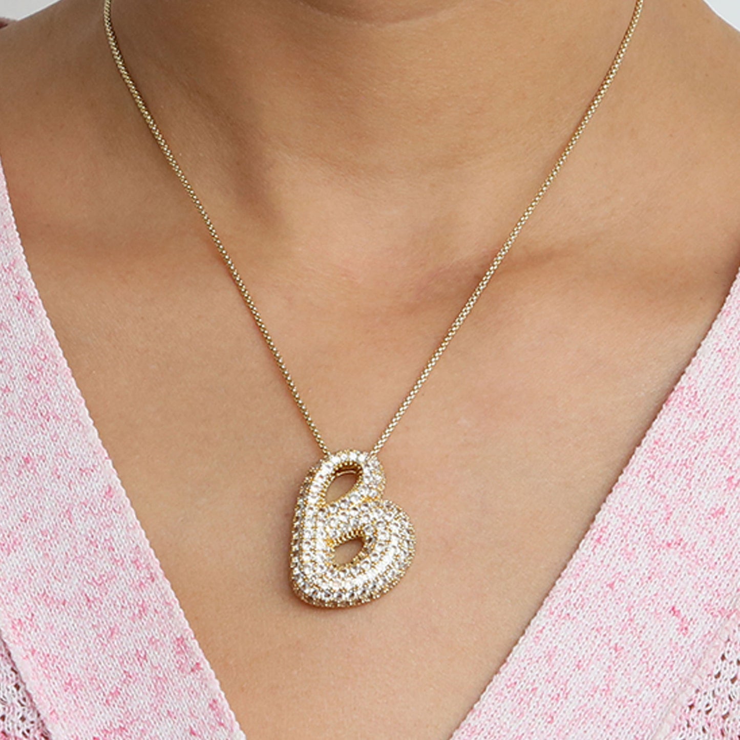 26 English alphabet necklaces