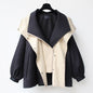 Waist mid-length windbreaker 2024 new Korean style new high-end women's spring and autumn casual popular workwear jacket