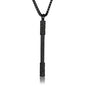Titanium steel gold hoop necklace for couples