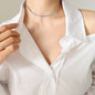 Bone chain niche design hot girl necklace bracelet jewelry
