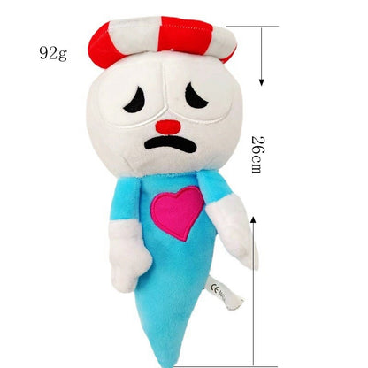 European and American new The Cuphead Show children's doll Cuphead Adventure Teacup King plush toy